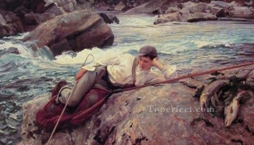 John Singer Sargent Painting - Sargent en sus vacaciones John Singer Sargent